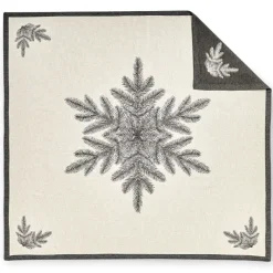 Compliments - Juletræstæppe - Baum Christmas Rug - Grå - 130x130 cm