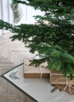 Compliments - Juletræstæppe - Baum Christmas Rug - Grå - 130x130 cm