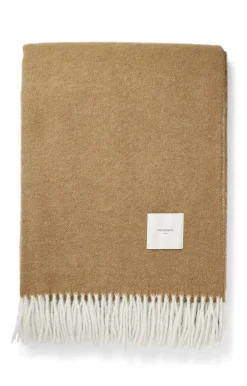 Compliments - Plaid - Duo Throw - 140x200 cm - Camel