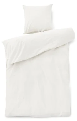 Compliments - Sengetøj - Stone Bed Linen 140x200/60x63 cm - Hvid