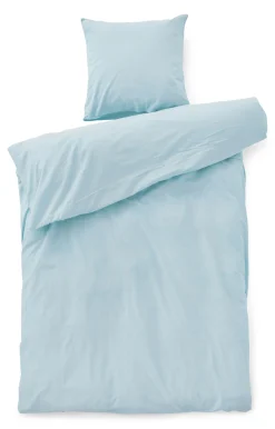 Compliments - Sengetøj - Stone Bed Linen 140x220/60x63 cm - Sky blue