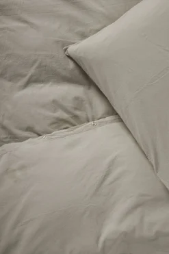 Compliments - Sengetøj - Stone Bed Linen 200x200/60x63 (2) cm - Sand