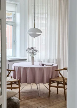 Compliments - Serviet - Tile Damask Napkin 45x45 cm - 4 pack - Ash rose