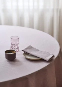 Compliments - Serviet - Tile Damask Napkin 45x45 cm - 4 pack - Ash rose