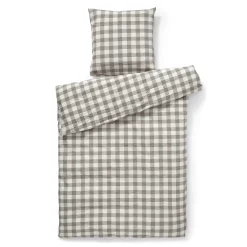 Compliments - Squarre - Sengetøj - L200 - Taupe