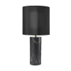 Cozy Living - Ella Marmor Lampe Pure Black m. Noir skygge