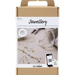 Creativ Company - Start DIY Kit Smykker Klassiske Perler, 1 pk.