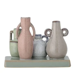 Creative Collection - Aidan Vase, Grøn, Stentøj