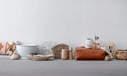 Creative Collection - Columbine Skål - Natur - Stentøj