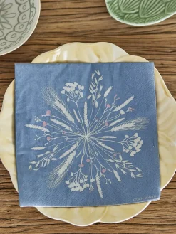 Creative Collection - Corn Serviet, Blå, FSC® Mix, Papir