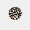 David Trubridge - Coral Pendel - Sort/natur Ø 60 cm