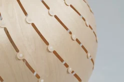 David Trubridge - Ebb Bounce Lampe, natur