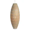 David Trubridge - Ebb Roll Lampe, natur