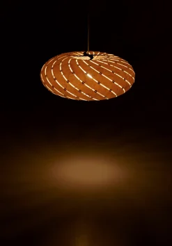 David Trubridge - Ebb Swell Lampe, natur