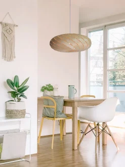 David Trubridge - Ebb Swell Lampe, natur