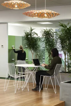 David Trubridge - Flax Pendel - Bamboo, 80 cm