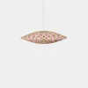 David Trubridge - Flax Pendel - Pink, 80 cm