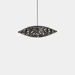 David Trubridge - Flax Pendel - Black/Black, 80 cm