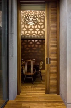 David Trubridge - Snowflake 80cm - Bamboo