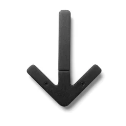 Design House Stockholm - Arrow Hanger/Knage - sort