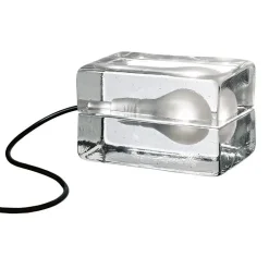 Design House Stockholm - Block Lampe. Glas blok lampe