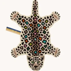 Doing Goods - Disco Leopard Gulvtæppe - Large
