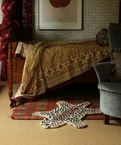 Doing Goods - Disco Leopard Gulvtæppe - Large