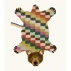 Doing Goods - Gulvtæppe - Archie Check Bear - Large