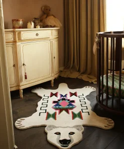 Doing Goods - Kasbah Polar Bear Gulvtæppe - Large