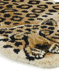 Doing Goods - Loony Leopard tæppe - Small - 92 x 63 cm