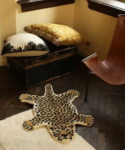 Doing Goods - Loony Leopard tæppe - Small - 92 x 63 cm