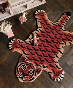 Doing Goods - Tula Wise Tiger Gulvtæppe - Large