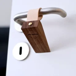 Dot Aarhus - Kiel - Dørkile/Dørstopper - Valnød - XL - 3,5 cm. høj