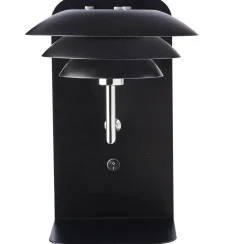 Dyberg Larsen - DL20 USB Hylde inkl. Lampe - Sort