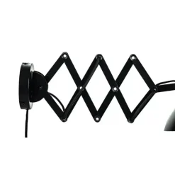 Dyberg Larsen - Futura væglampe med foldearm - Sort