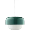 Dyberg-Larsen - HAIPOT pendel Lampe - Mørkegrøn, Ø23 cm H: 15 cm
