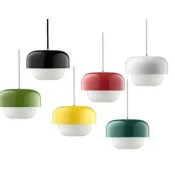 Dyberg-Larsen - HAIPOT pendel Lampe - Mørkegrøn, Ø23 cm H: 15 cm