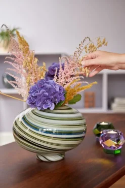 Eden Outcast - Twirl Vase Green