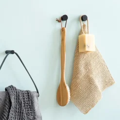 Ekta Living - Knager i sort eg (2 stk. i et sæt)