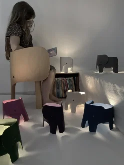 EO Play - Lampe - Elephant - Blå
