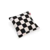 Fatboy - Teddy pude - Chess Black Ecru - sort ternet - 50x50 cm