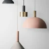 Ferm Living - lampe - Socket Pendant High - Rose