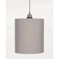 Frama lampe - Cylinder shade i grå (large)