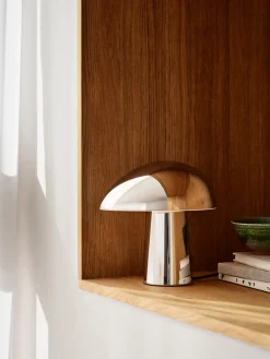 Fritz Hansen - Bordlampe - Night Owl Steel - Børstet Stål