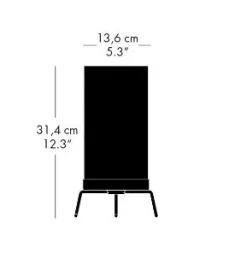Fritz Hansen - Bordlampe - PM-02 - Messing/Glas