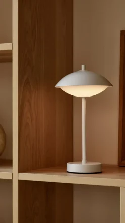 Fritz Hansen - Bordlampe - Musling™ Portable - Hvid