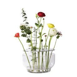 Fritz Hansen - Ikebana Vase Large - stål - 24 x 16 cm