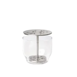 Fritz Hansen - Ikebana Vase Small - Steel - 12x13 cm