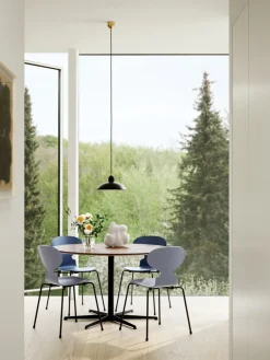 Fritz Hansen - Kaiser Idell 6631-P Pendel - Mat sort - Messing