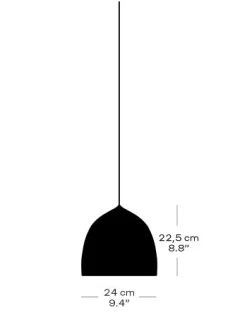 Fritz Hansen - Loftlampe - Suspence P1 - Hvid
